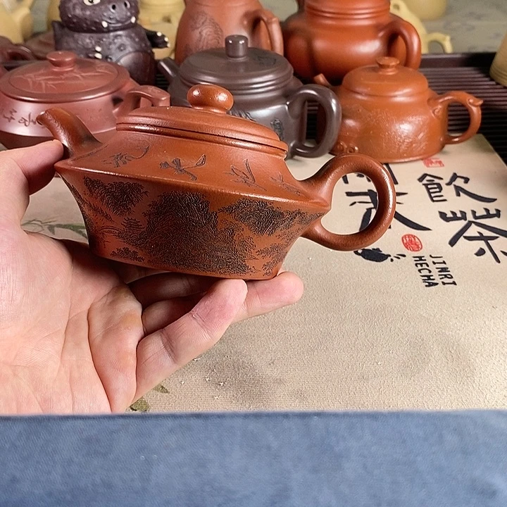 茶壶紫砂紫砂的微瑕