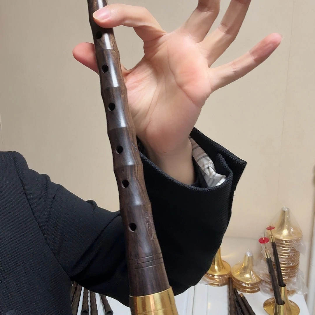降b专业黑檀演奏级唢呐