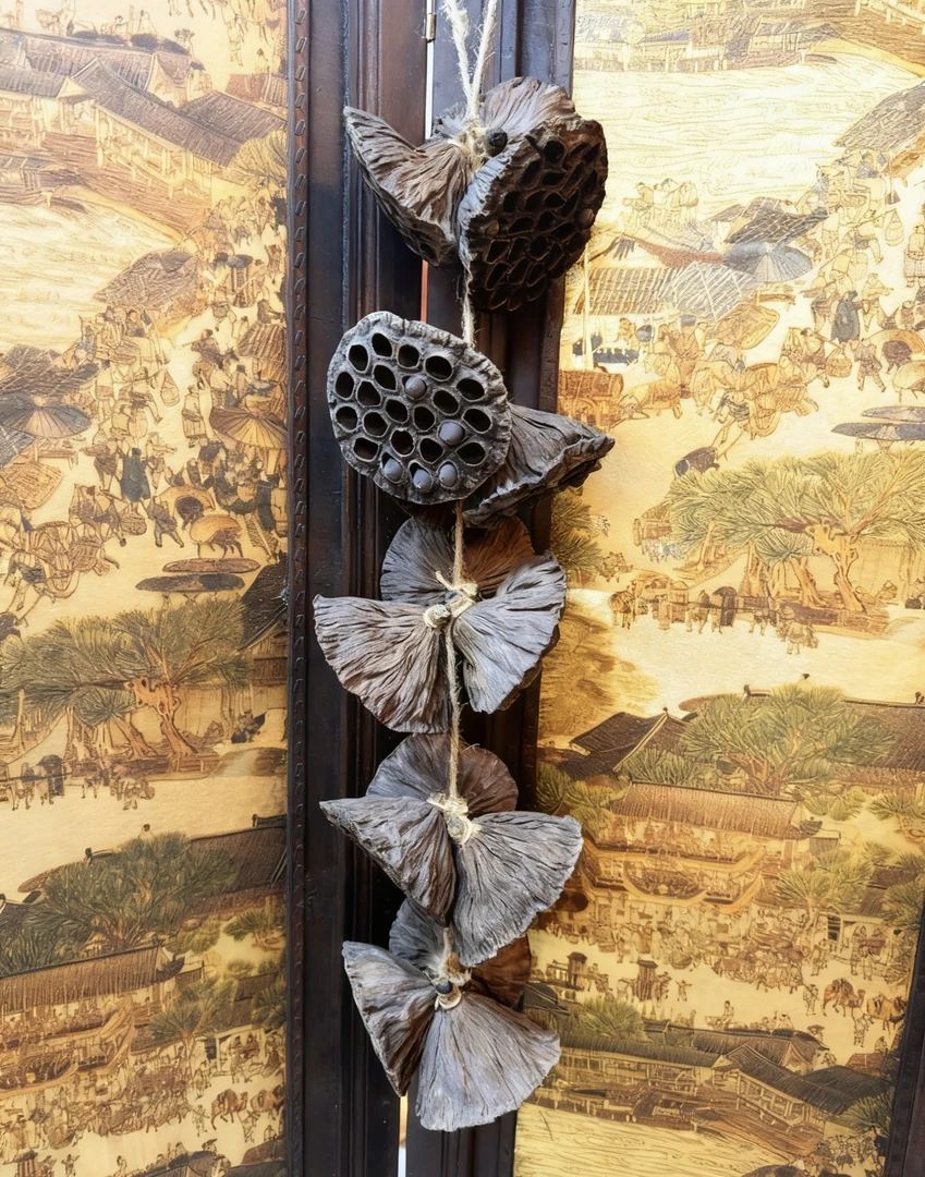 装饰多子多福寓意莲蓬干花多种规格选择