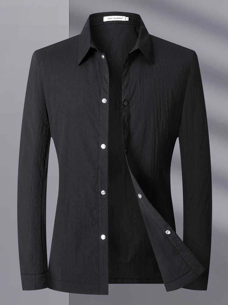 凯邦威秋季新款男士超薄款翻领防晒夹克男装修身白色春秋季外套