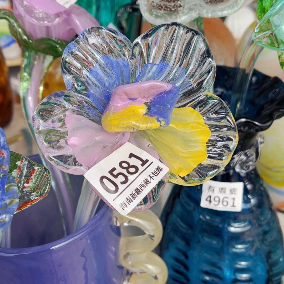 琉璃?***?0581 花瓶摆件长40