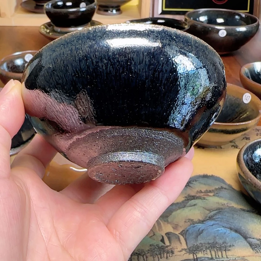 茶盏110印山龙窑柴烧