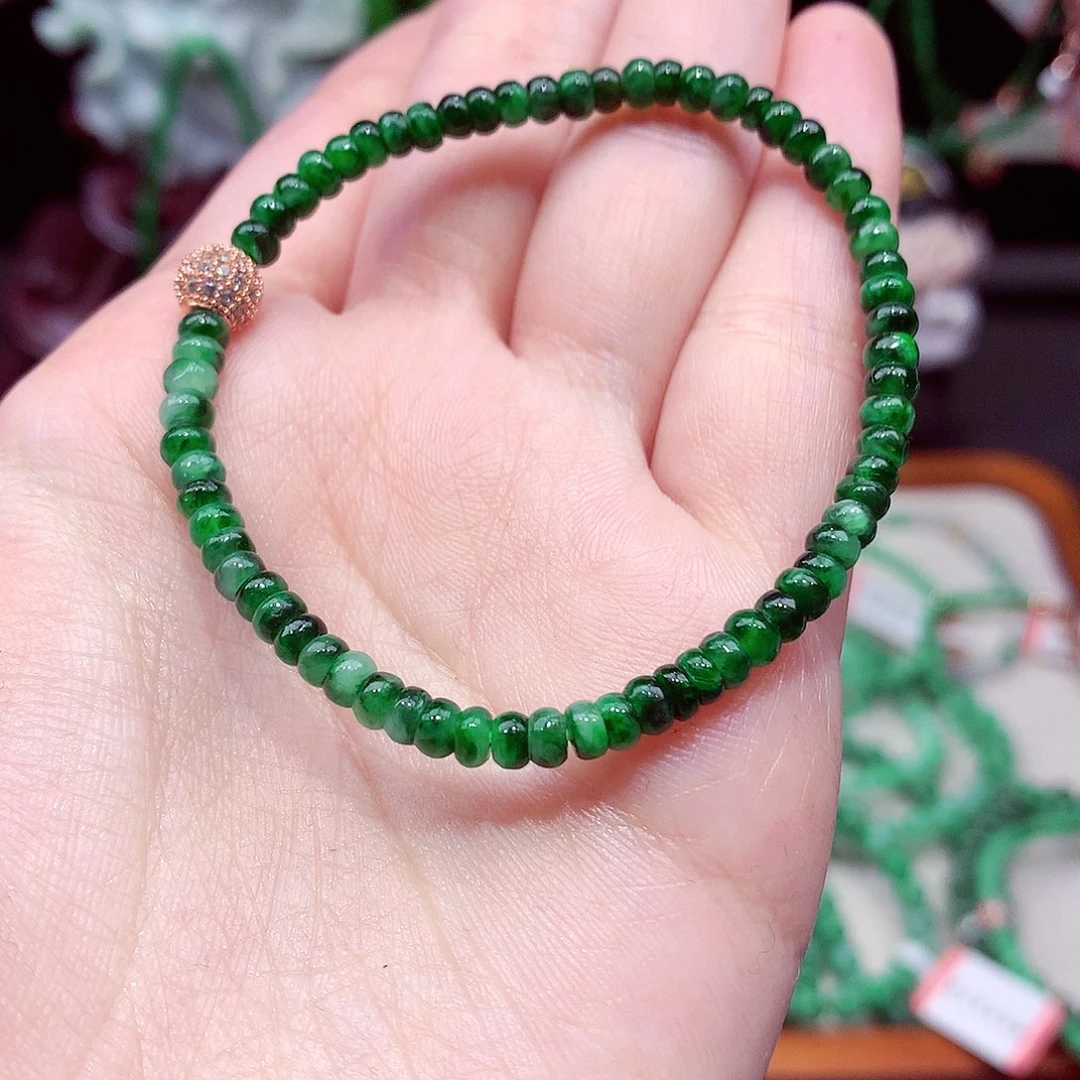 翡翠未镶嵌手链翡翠