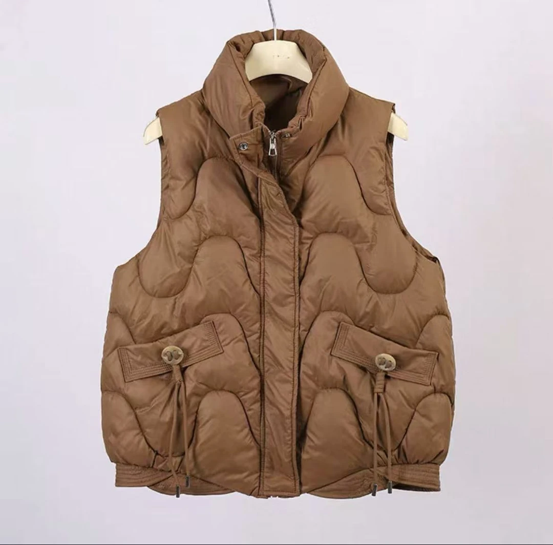 【羽绒】休闲羽绒马夹8008（松软保暖）