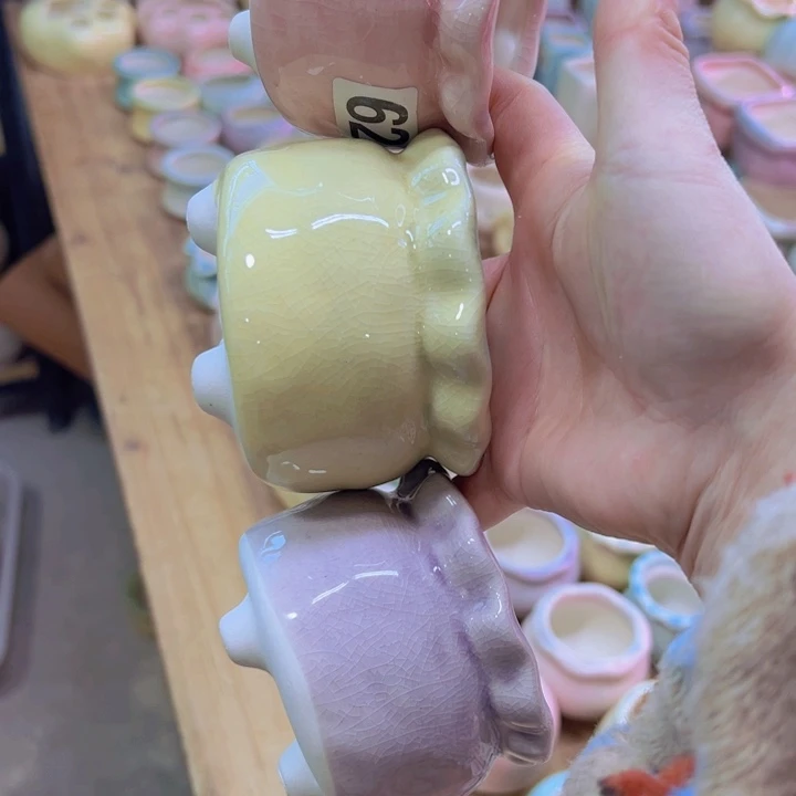 陶瓷花盆当场凑单12包邮