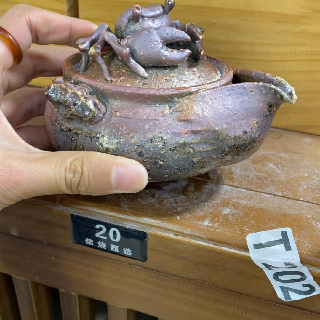 陶园柴烧，精品高货。20瑕疵