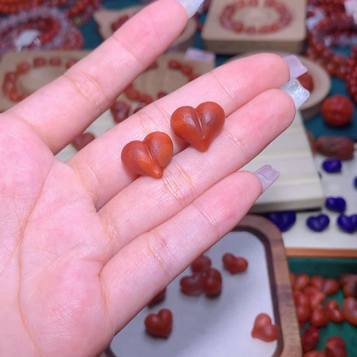 t***y南红玛瑙屁桃未镶嵌屁桃18