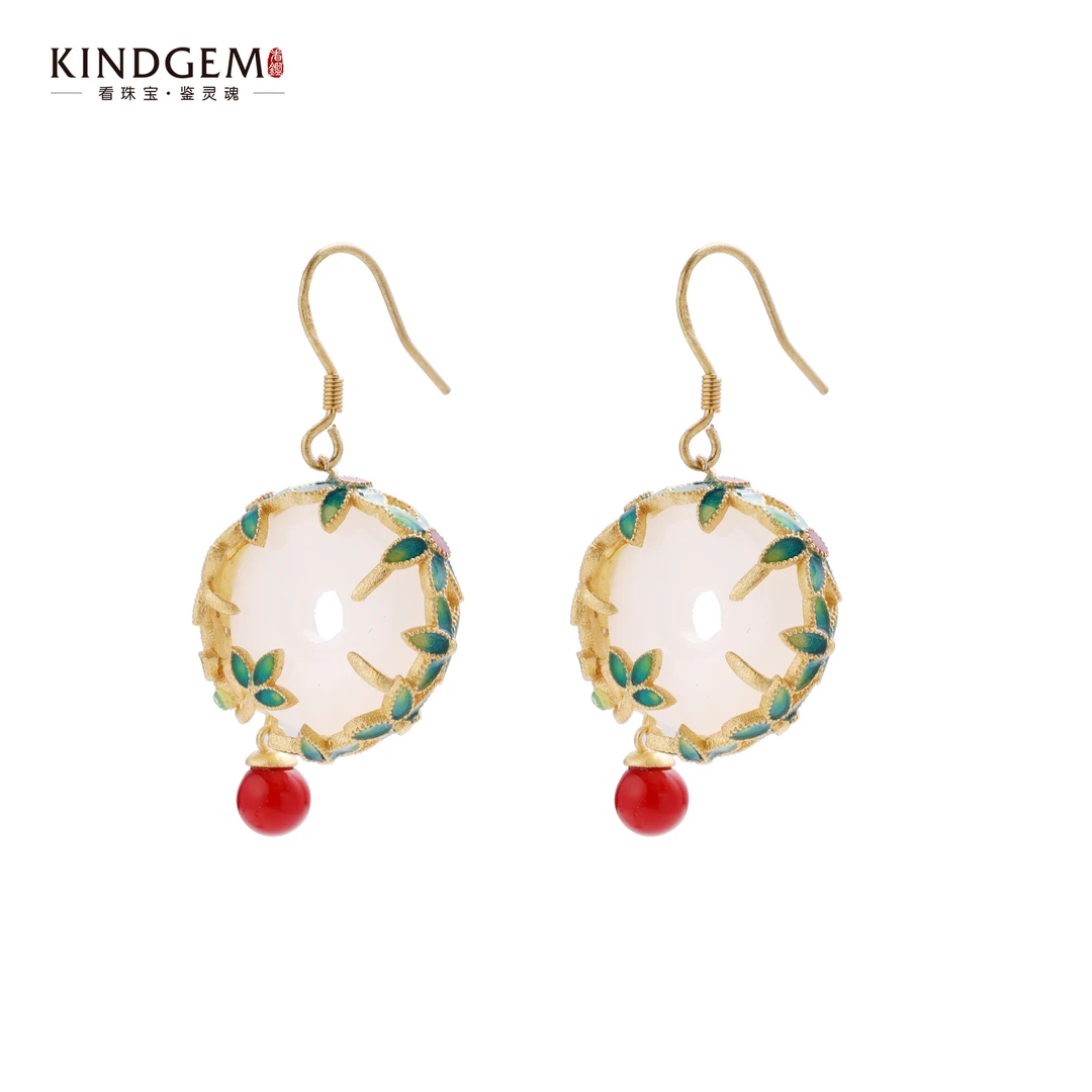 铜合金耳饰 新中式国风复古轻奢气质百搭耳环 CV76XZPC-23710