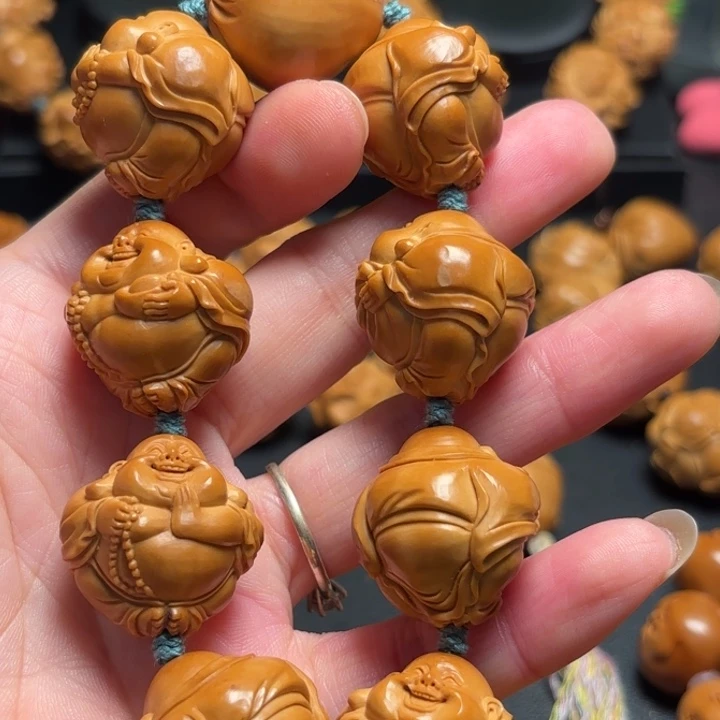 橄榄核手串/手链情**头手串