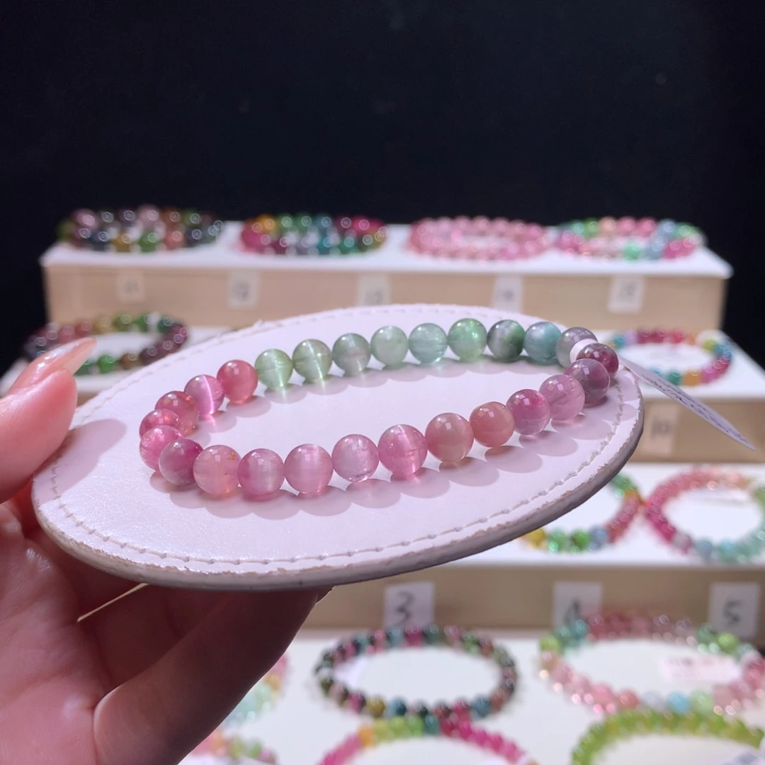 未镶嵌手链碧玺碧玺