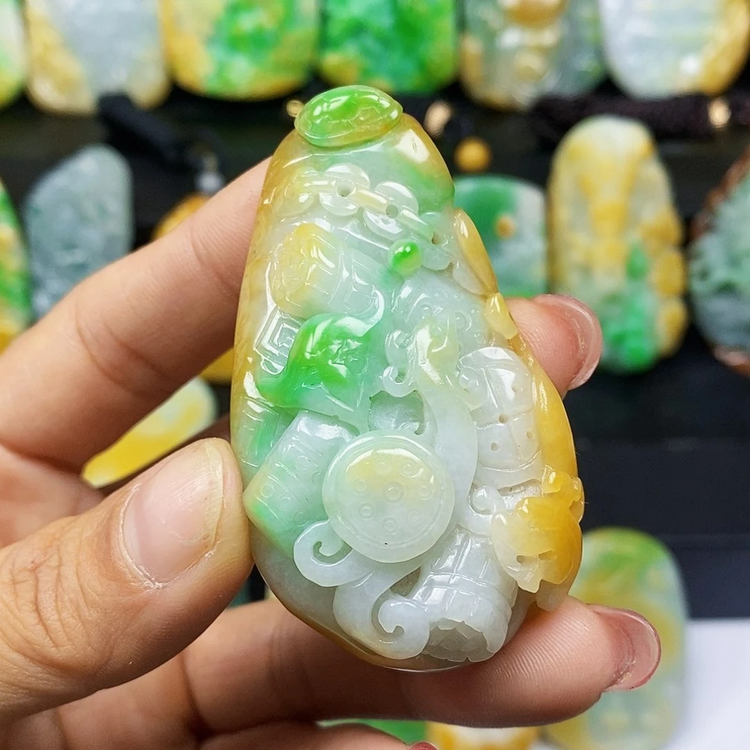 未镶嵌定制翡翠翡翠A货一物一证