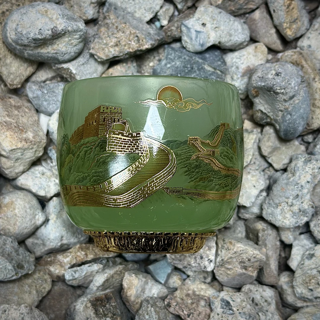 永固江山 金龙底 琉璃主人杯（无礼盒）