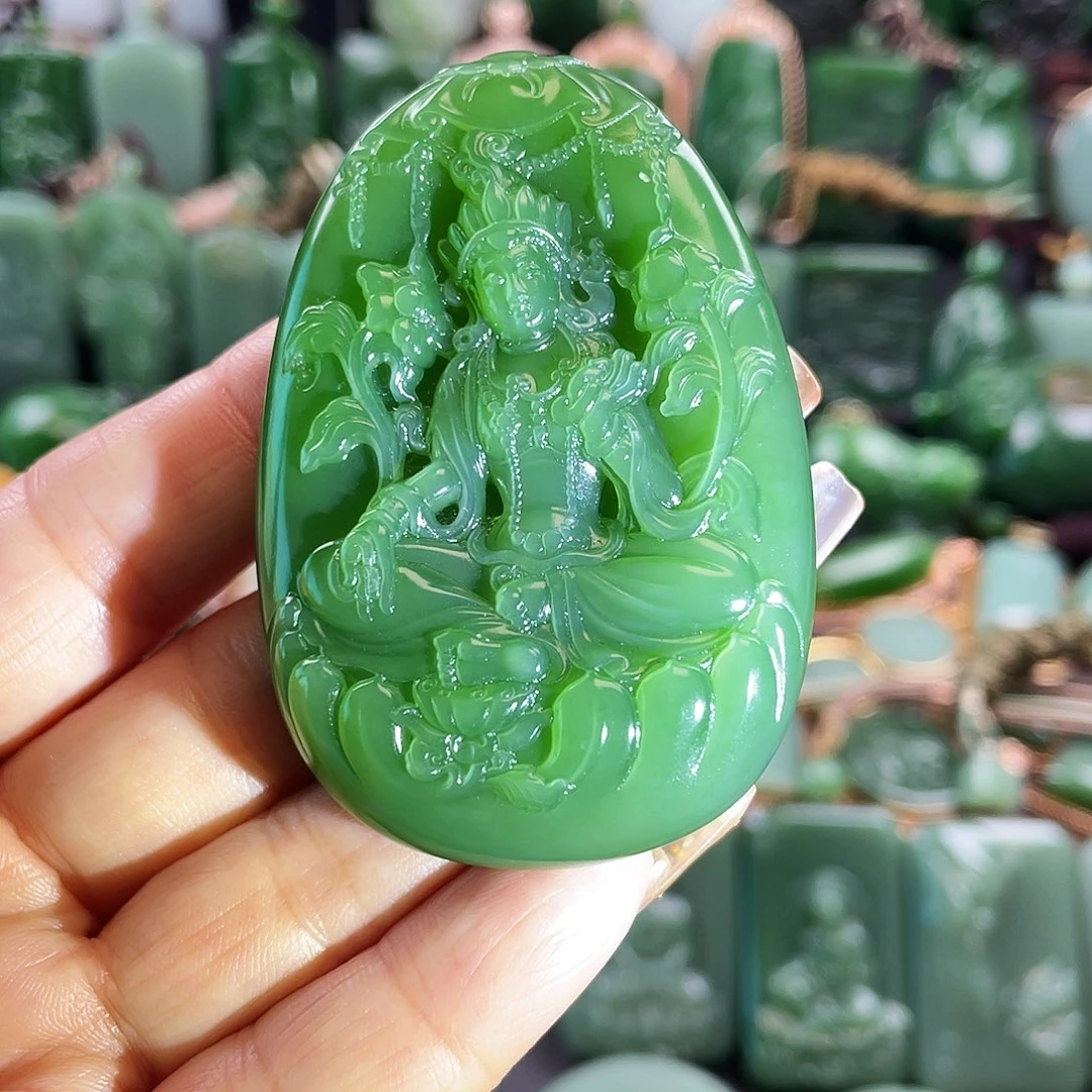 和田玉挂件未镶嵌