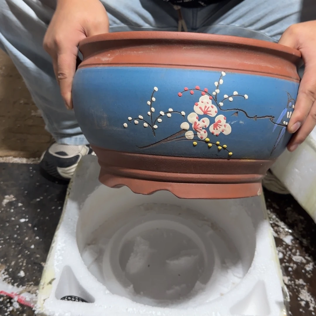 紫砂花盆口径30.20口径