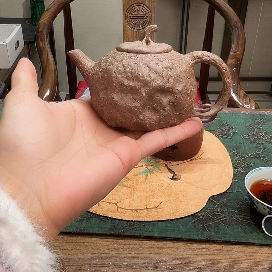 j***o紫砂茶壶原矿老段