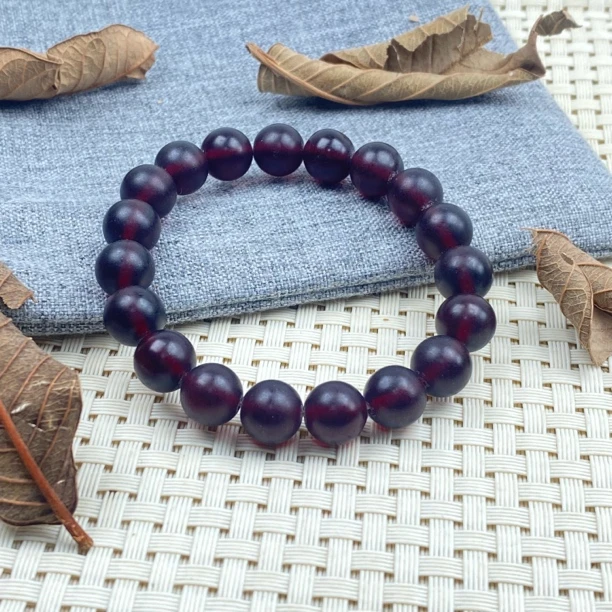 SZ-145号清新大气红药10mm手链多样性发一件