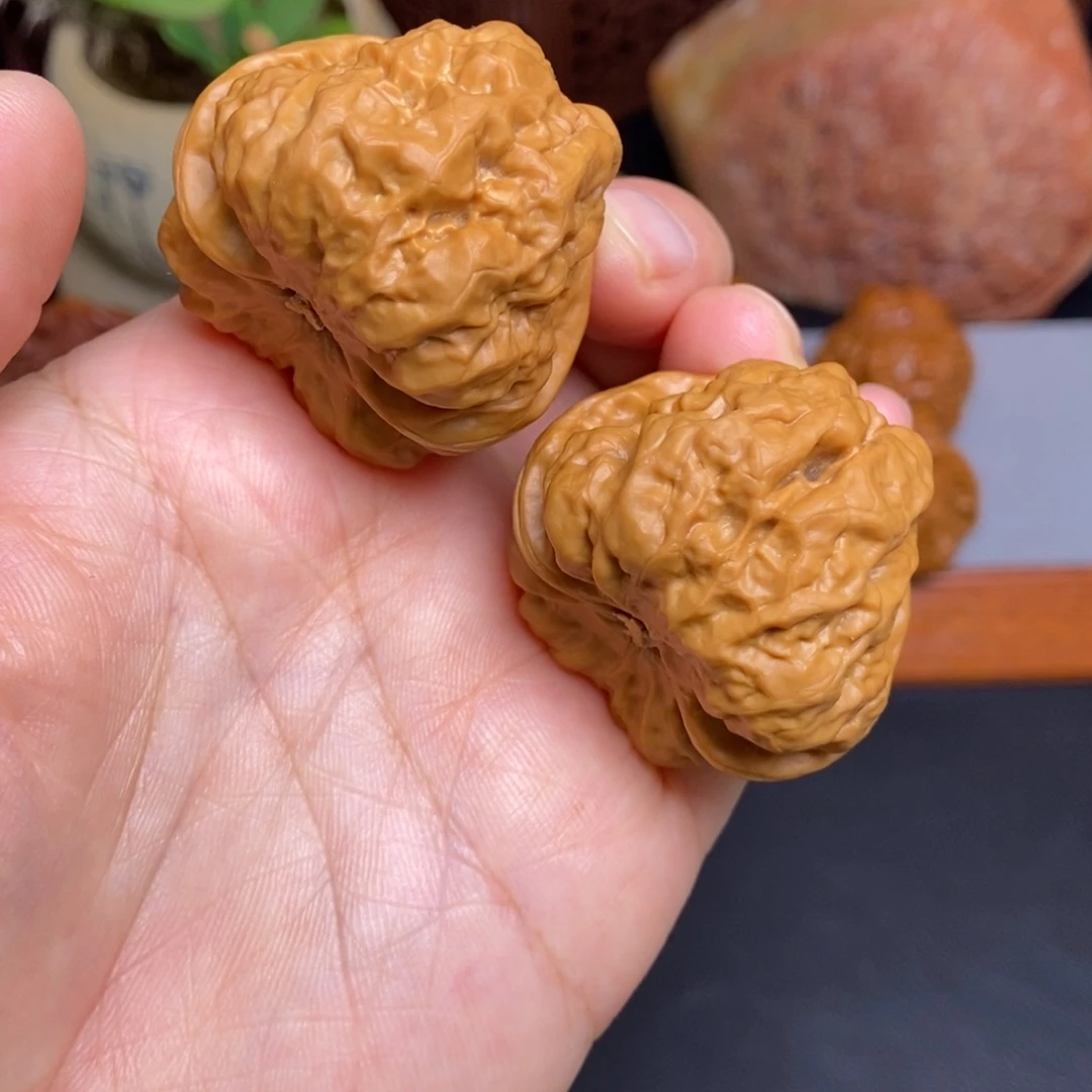 文玩核桃把件39蛤蟆头