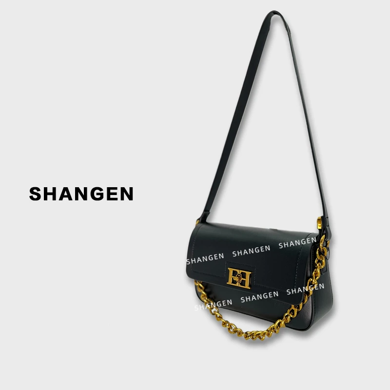 【尚恩CC】SKL-10011-黑色-RAIN.CUN轻奢小众时尚百搭女士包