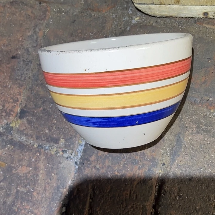 瓷粗瓷汤盆一支粗瓷