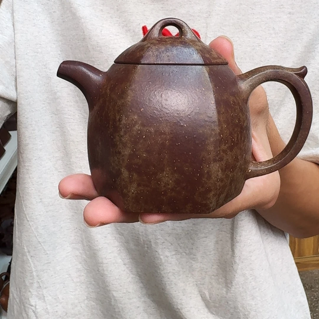 茶壶紫砂六方秦权230cc