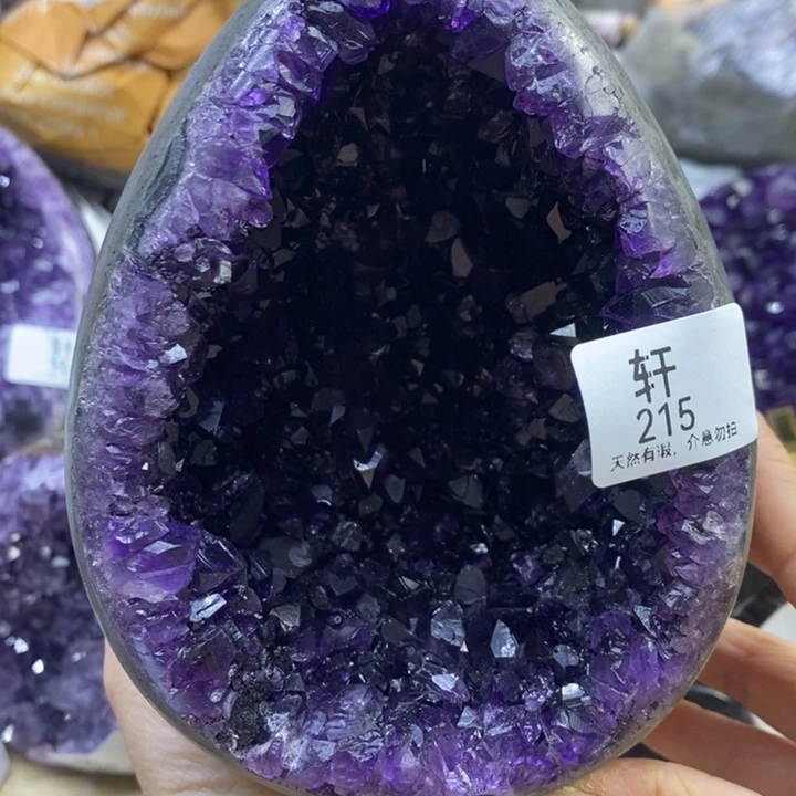 未镶嵌紫晶大型摆件（非配饰）松**谷