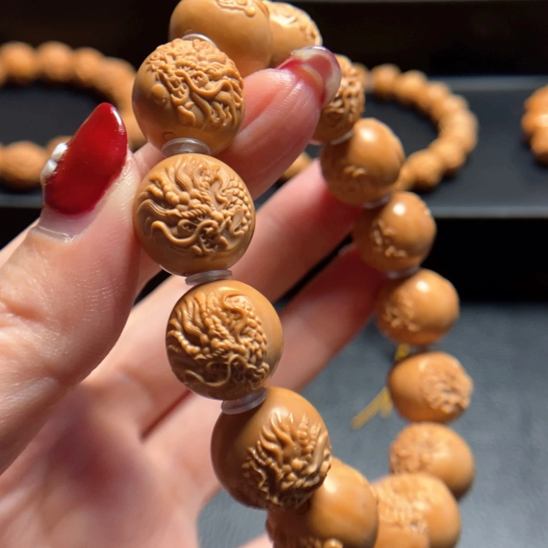 猴头核桃手串D****e祥云龙新款