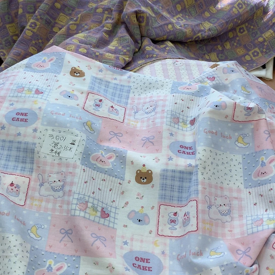 棉001全棉2.35米宽双层纱