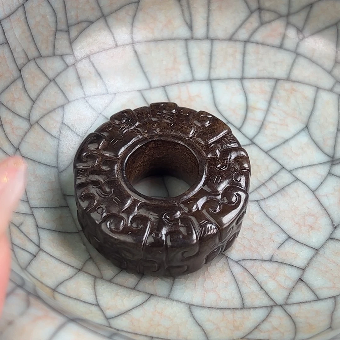 威***狮瓷片精品挂件吊坠