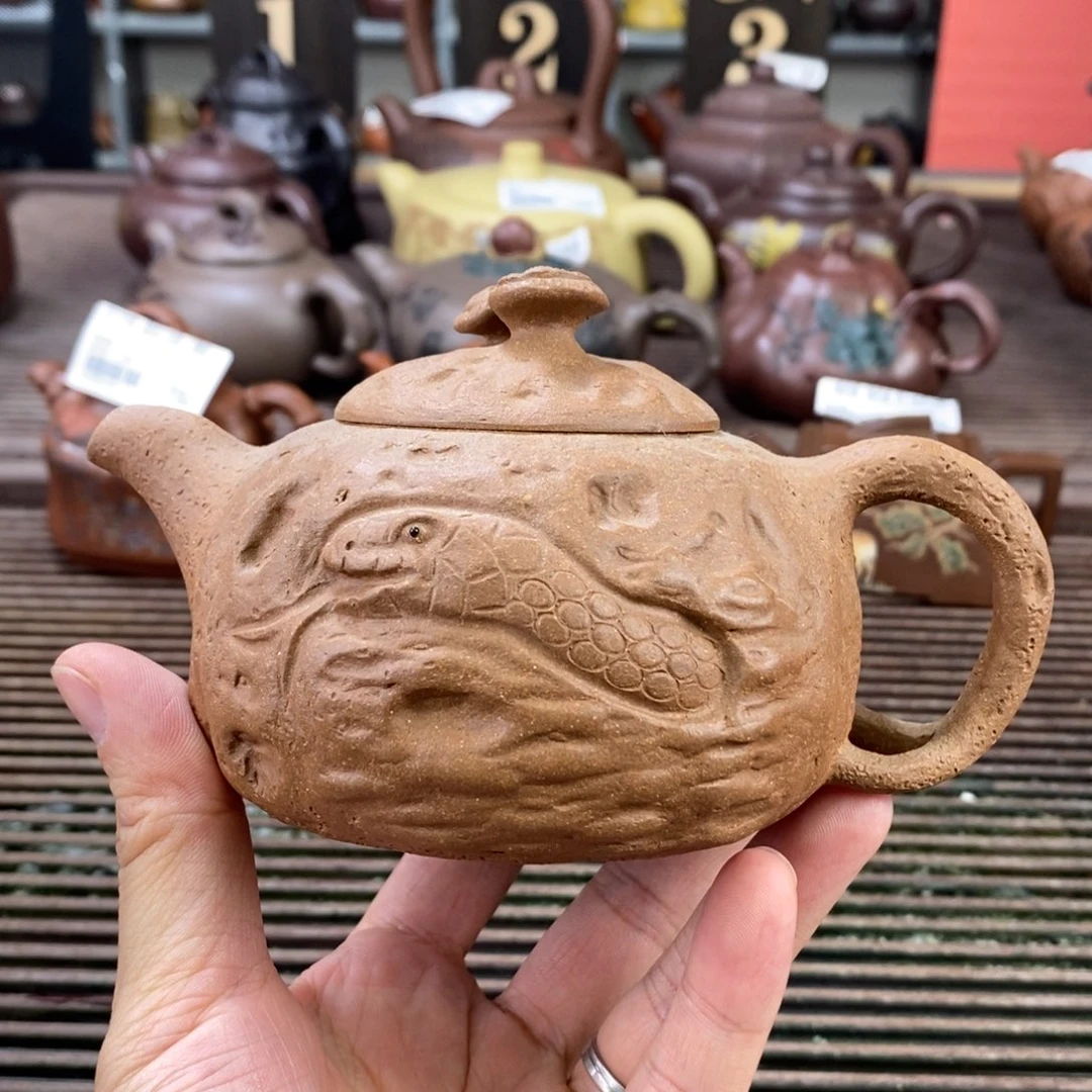 茶壶紫砂白2 供春 段泥