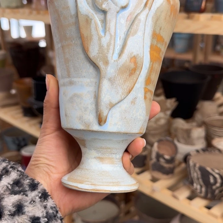 6***6景德镇桌面陶瓷花盆