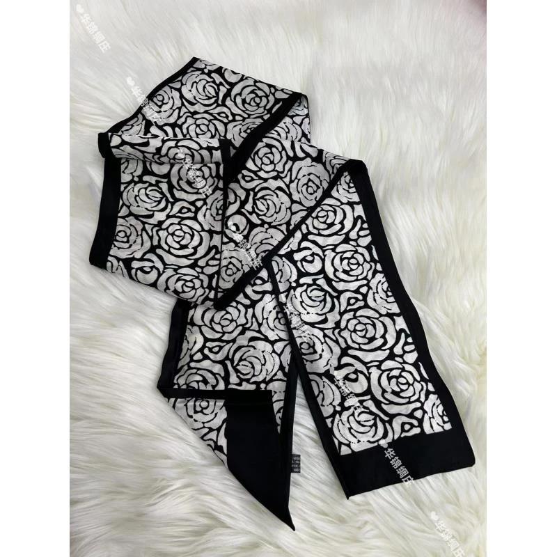 【乔其山茶花】 新中式丽景缎12*150轻奢高定国风飘带双面（P7）