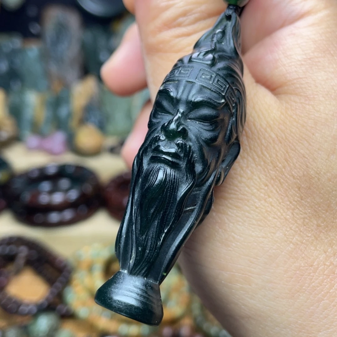 岫玉未镶嵌颈饰50