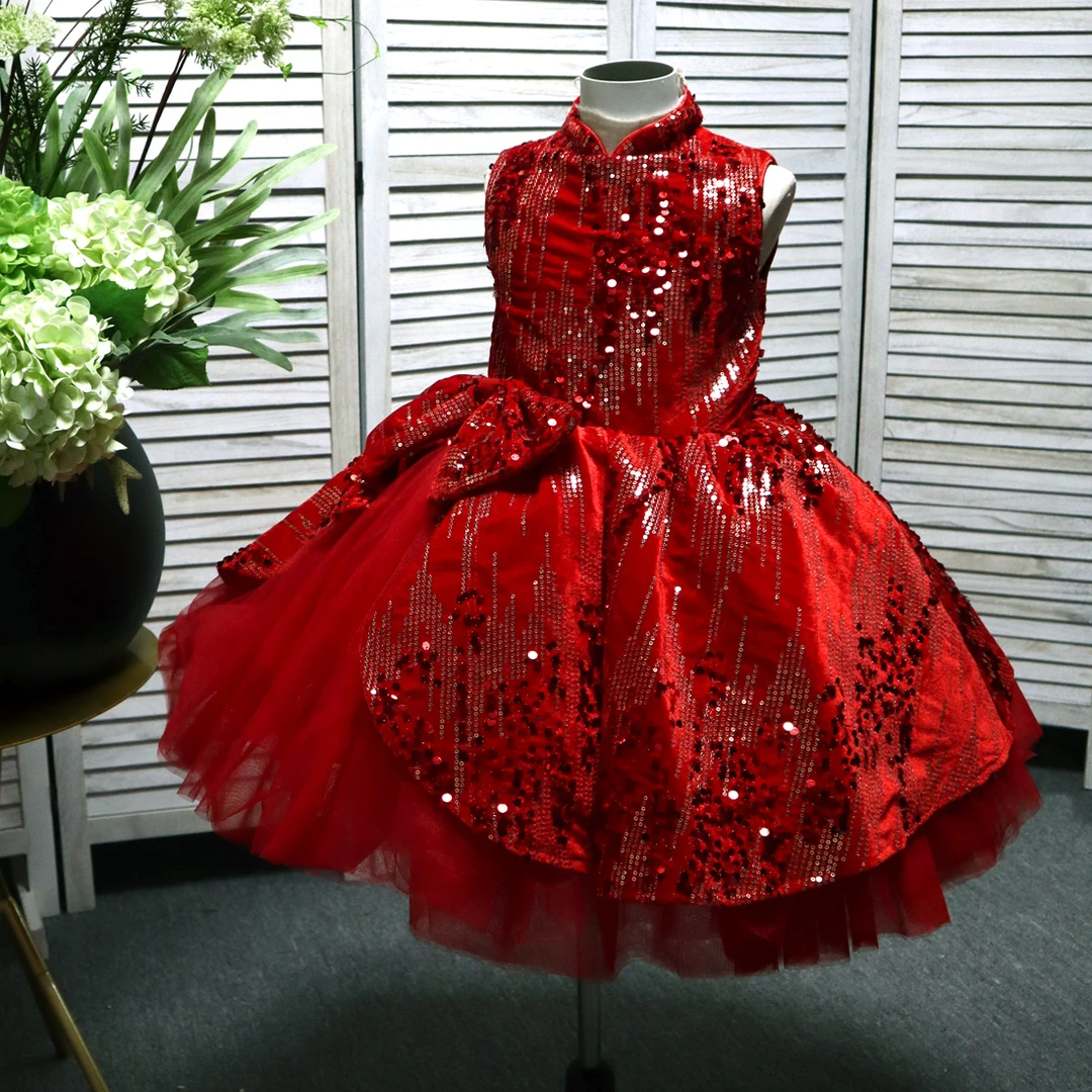 公主风公主礼服女礼服女孩连衣裙婚礼