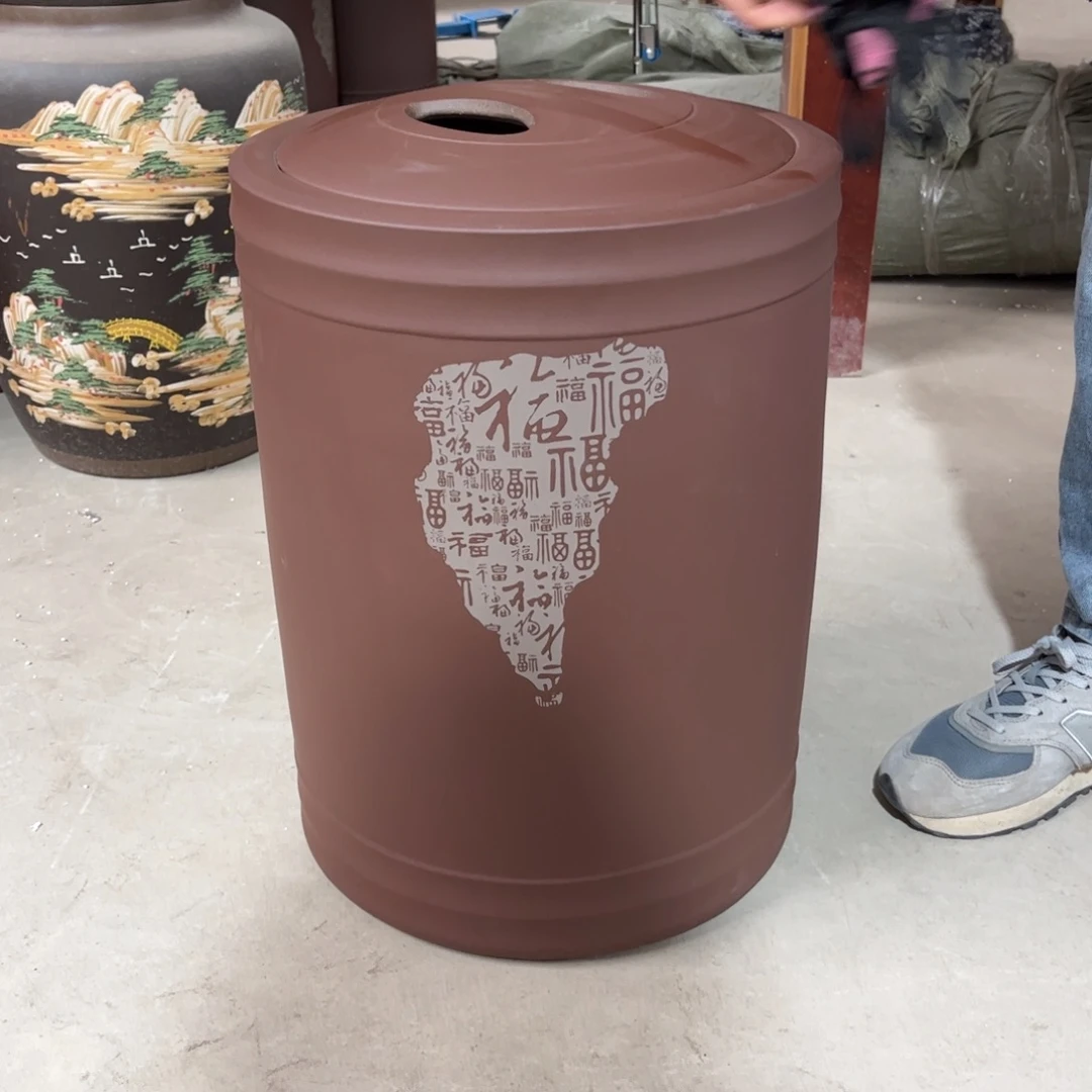茶叶罐紫砂36 饼茶叶罐