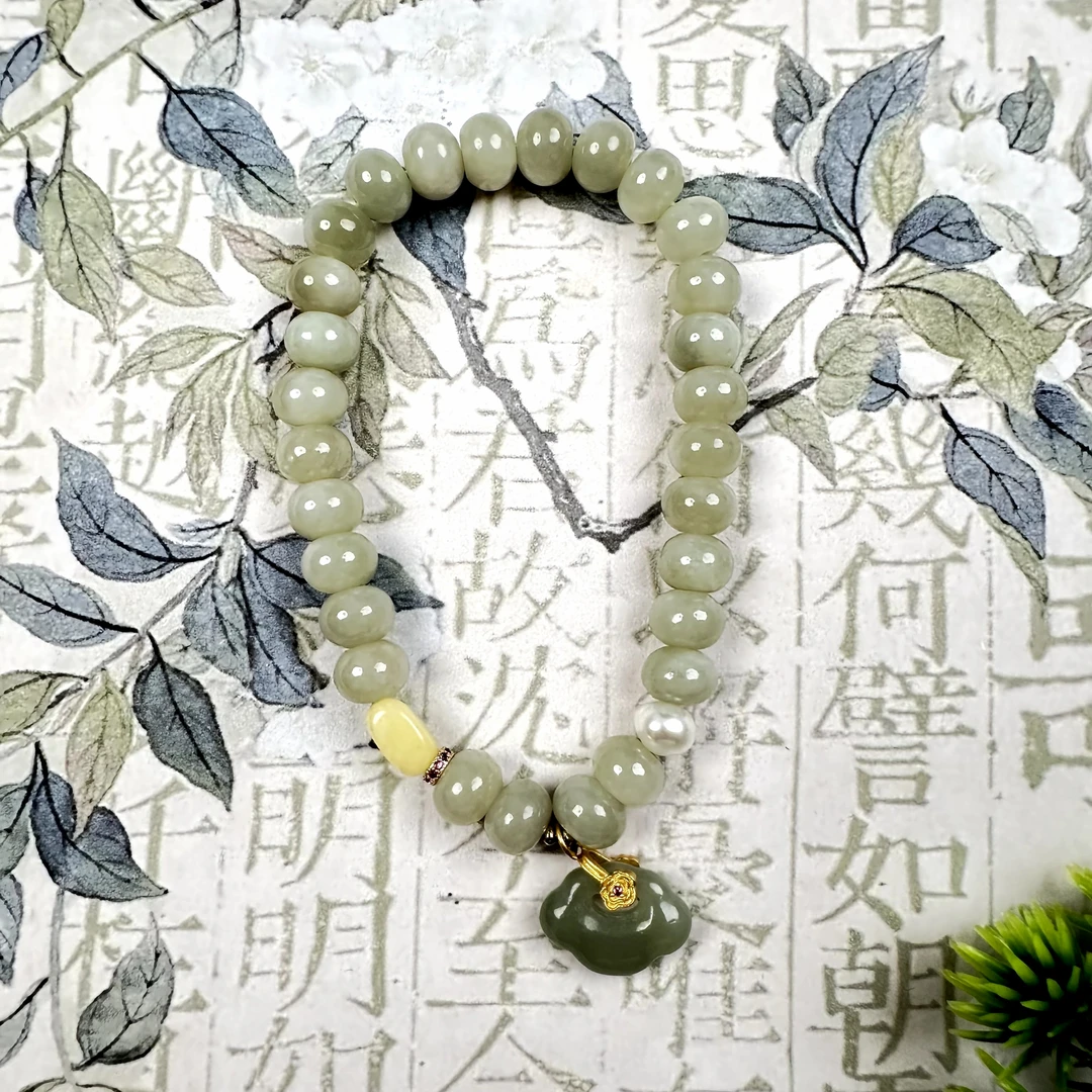 H36和田玉手链气质国风时尚新中式轻奢百搭