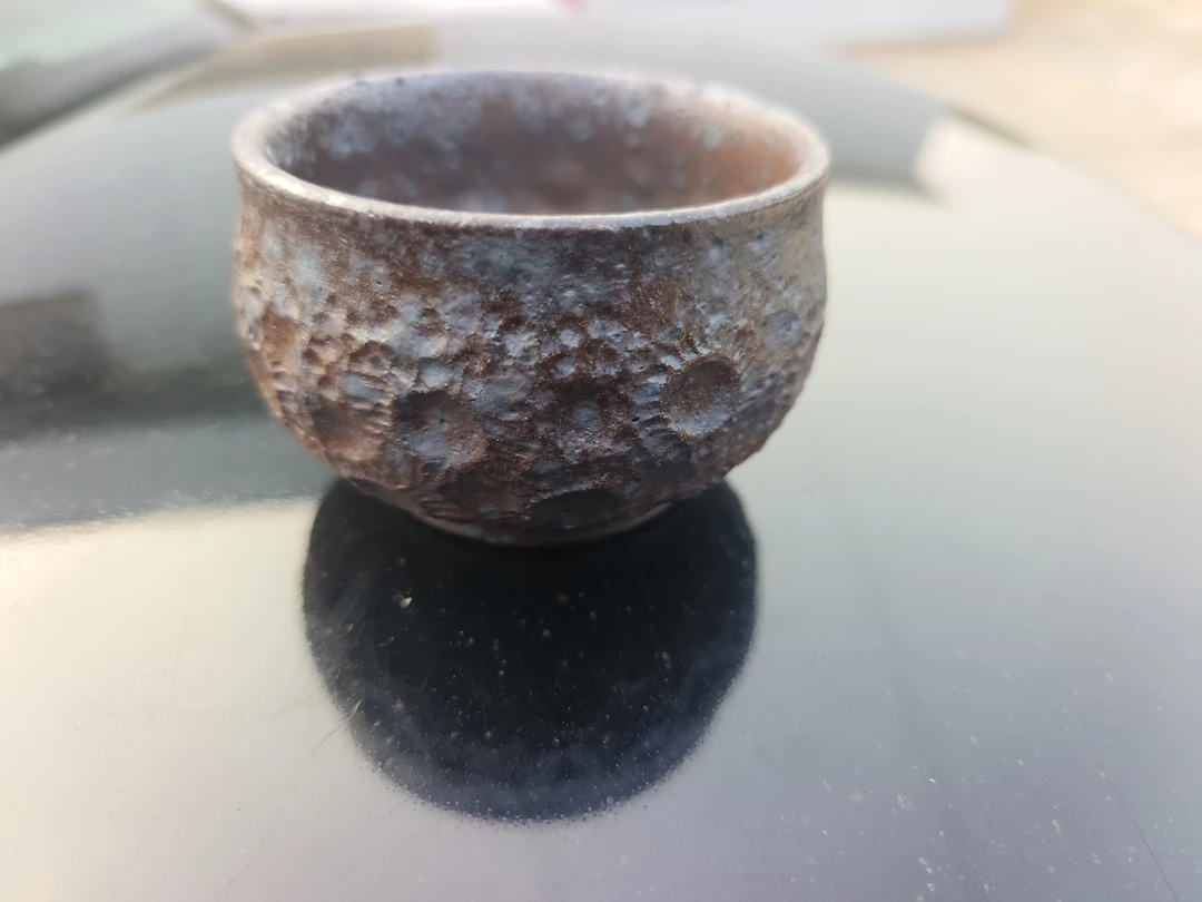 手工制作柴烧《星石主人杯》