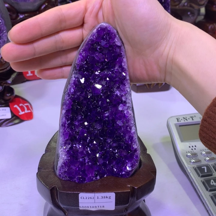 紫晶大型摆件（非配饰）未镶嵌