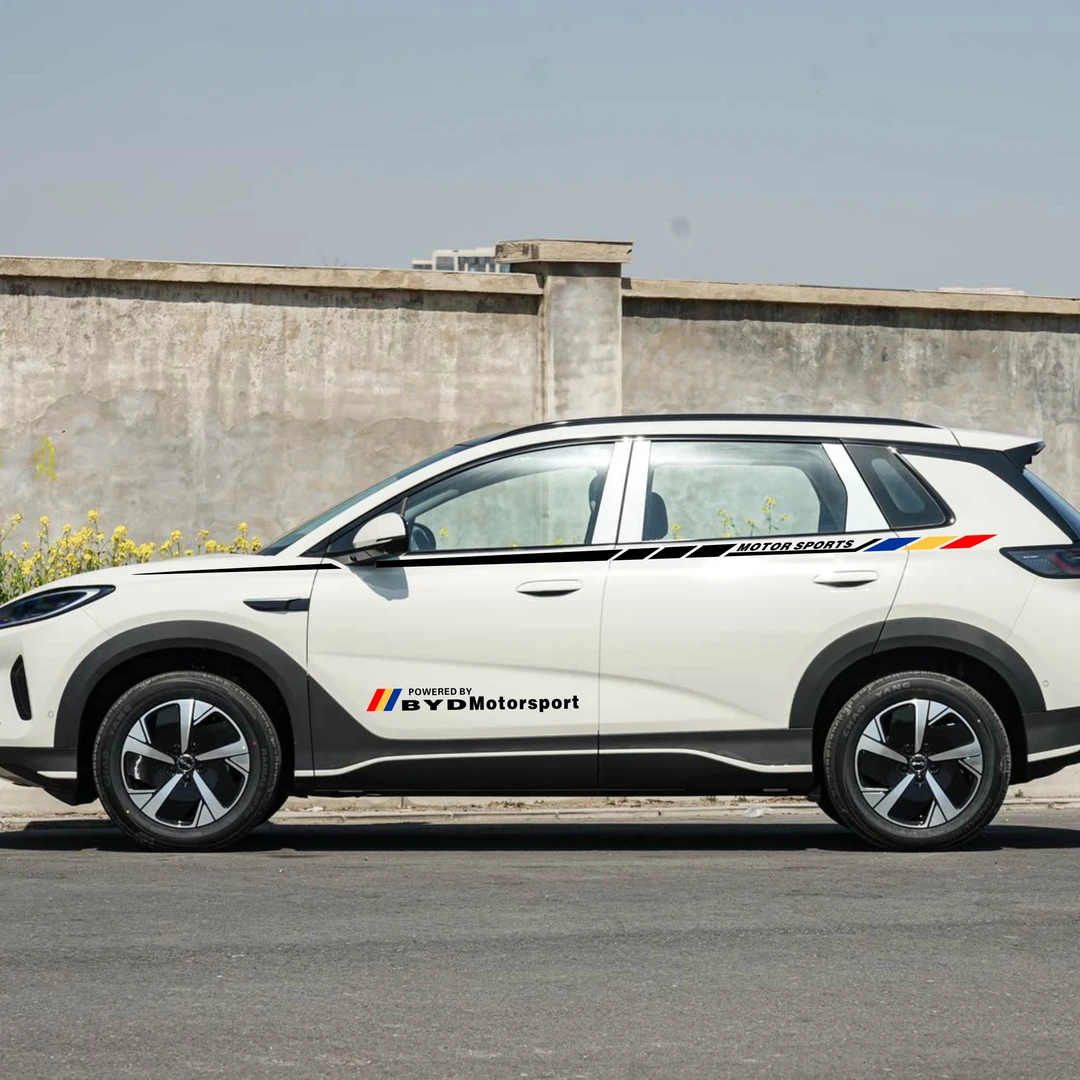 适用于比亚迪海狮05 EV车贴个性腰线拉花车身改装专用装饰贴纸