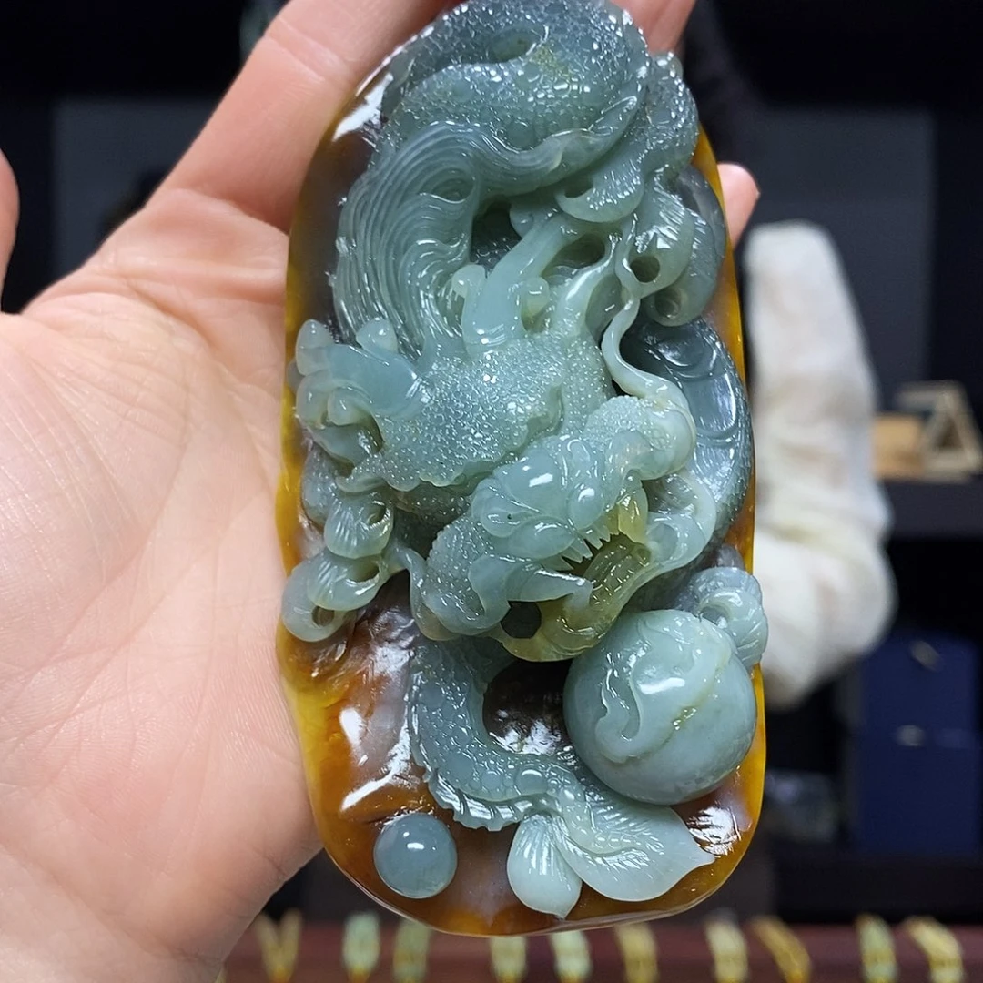 岫玉挂件吊坠手把件未镶嵌