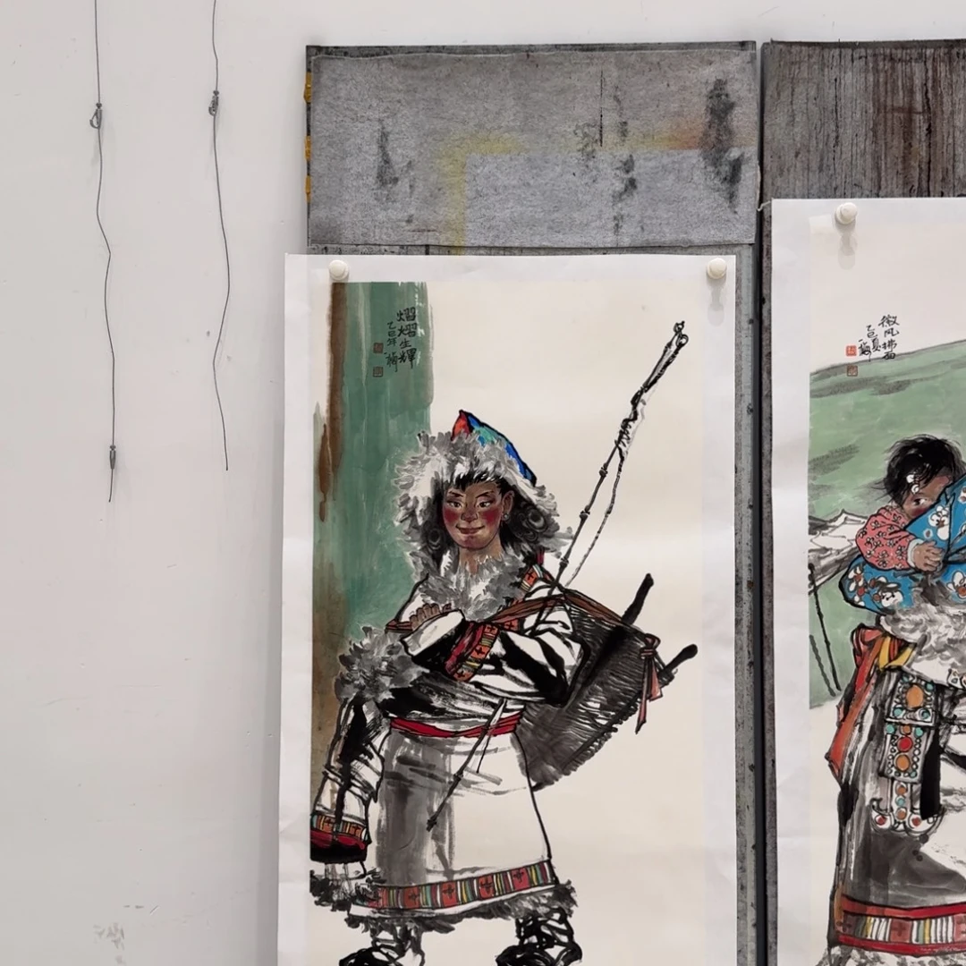 国画国画作品GYM老师