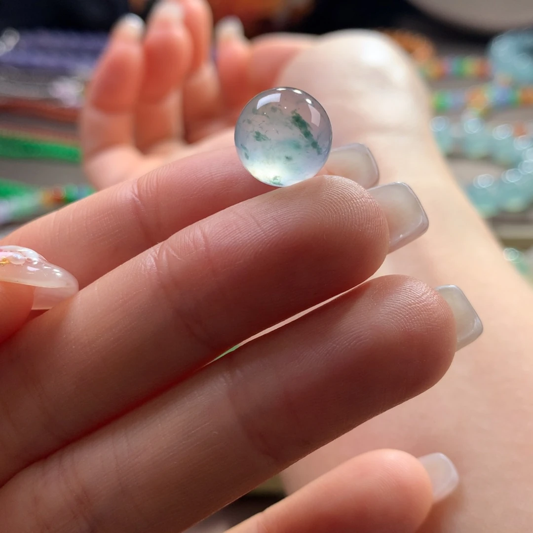 未镶嵌手链翡翠玻璃钢飘花卡11.3