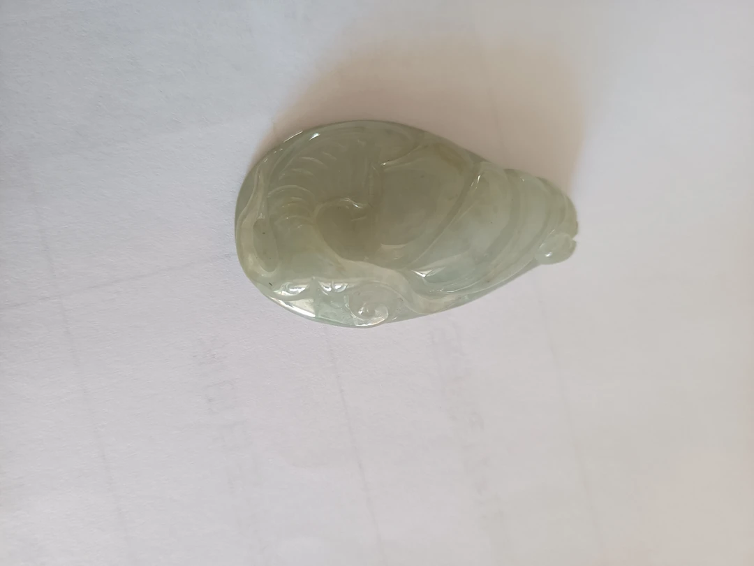 48天然缅甸翡翠，安居落叶