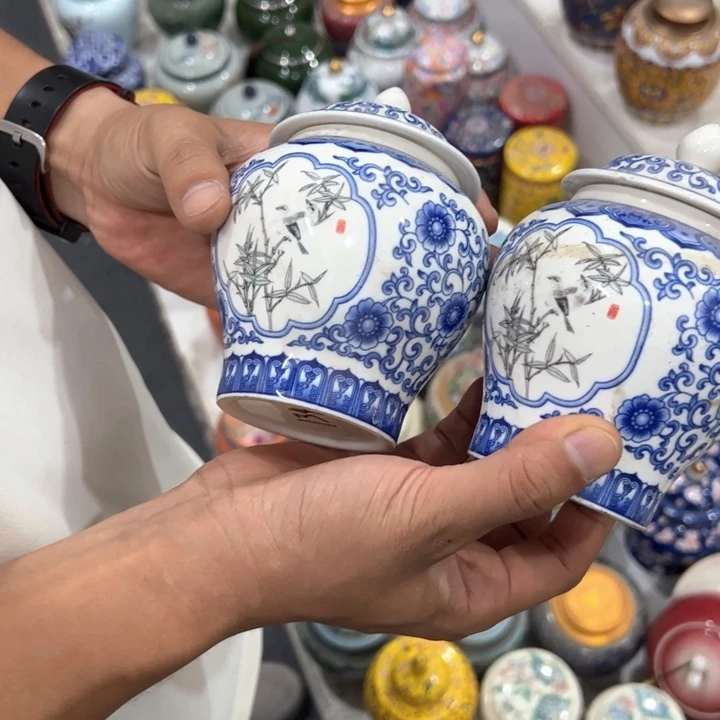 瑕疵福利品陶瓷茶叶罐