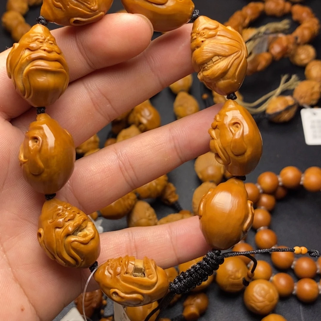 手串/手链橄榄核怪脸手串