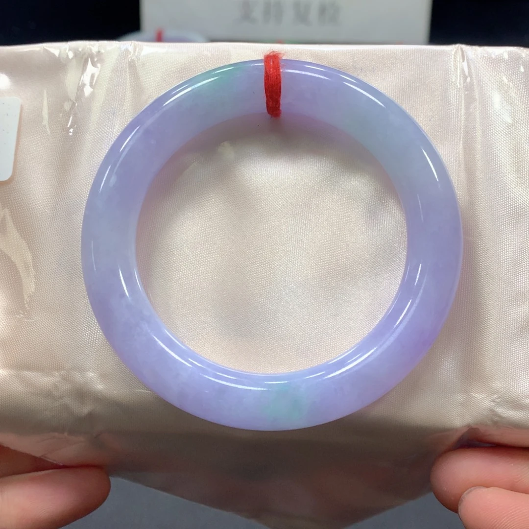 翡翠未镶嵌手镯（圆镯）翡翠
