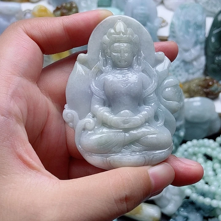 吊坠(不含链)未镶嵌翡翠1