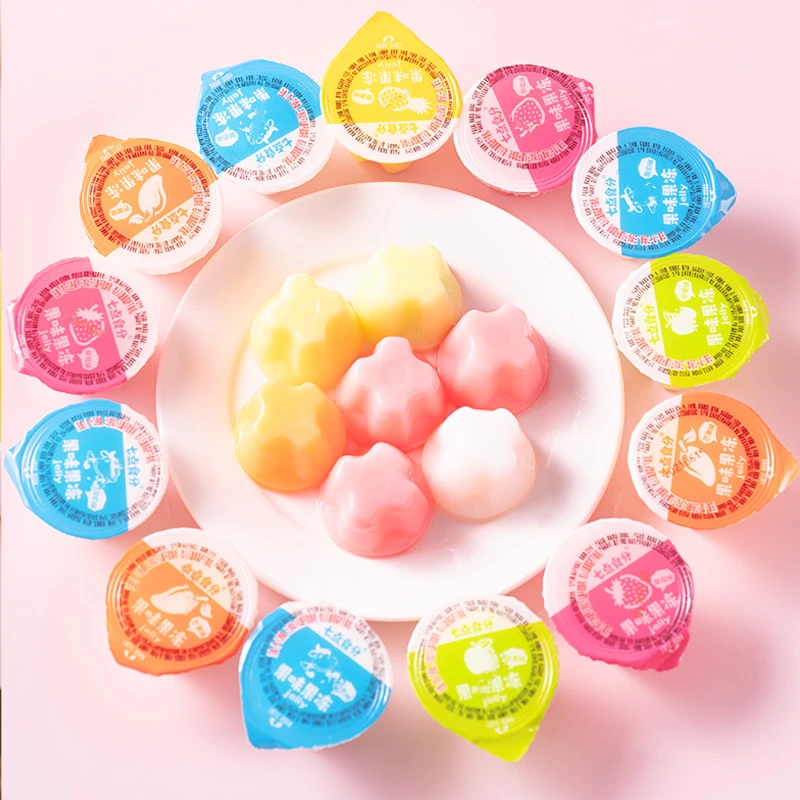 酸奶布丁乳酸水果味果味果冻多口味大礼包儿童小孩办公室零食