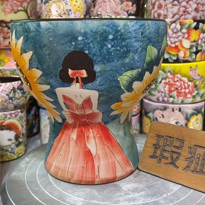 景德镇艺术手绘作品