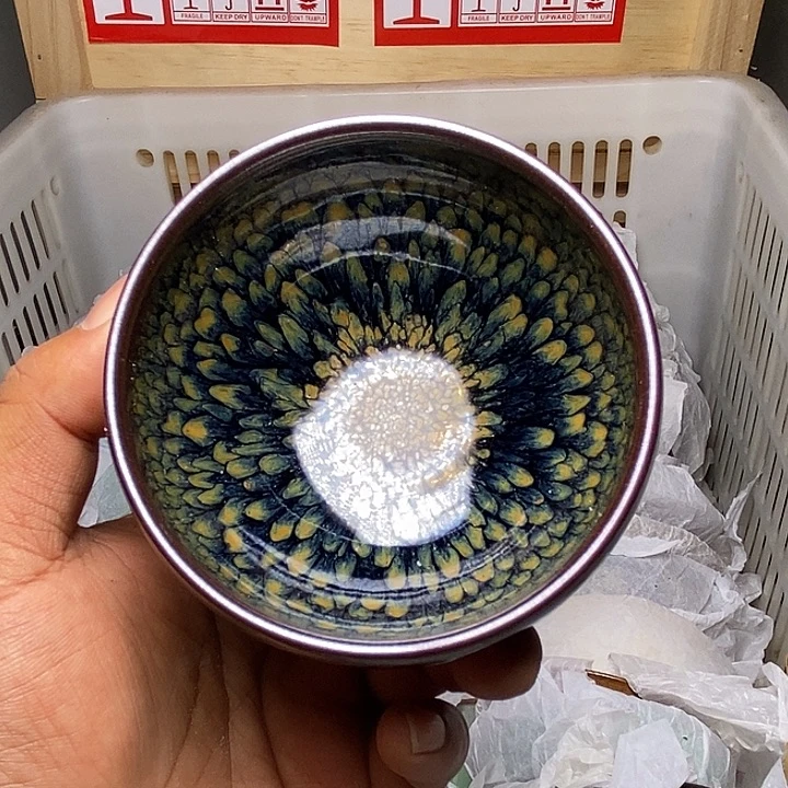 茶盏建盏喝茶主人杯茶杯