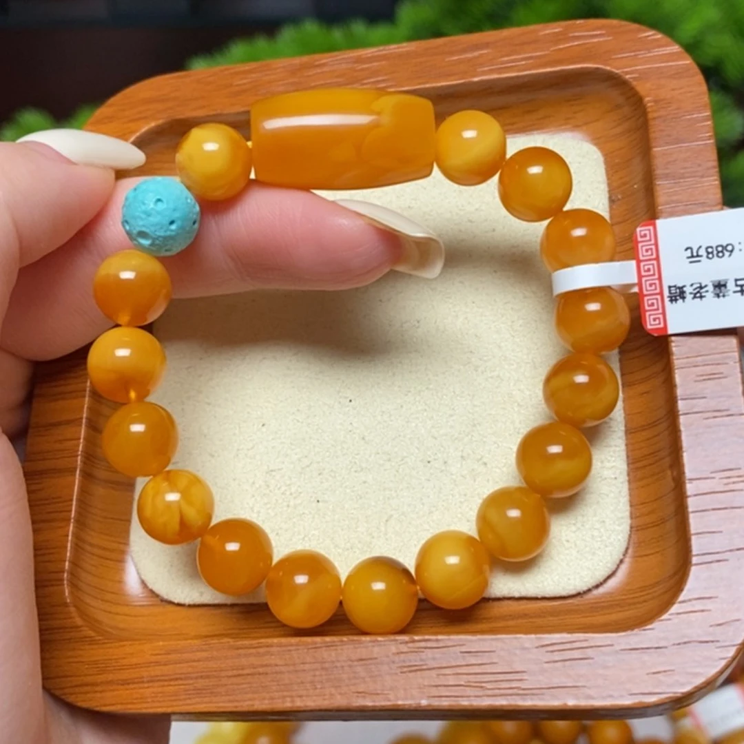 【闪购商品】未镶嵌蜜蜡手链手串